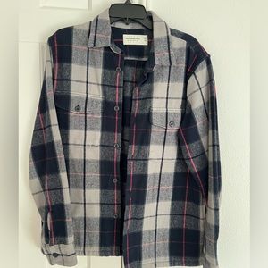 Abercrombie men’s flannel shacket